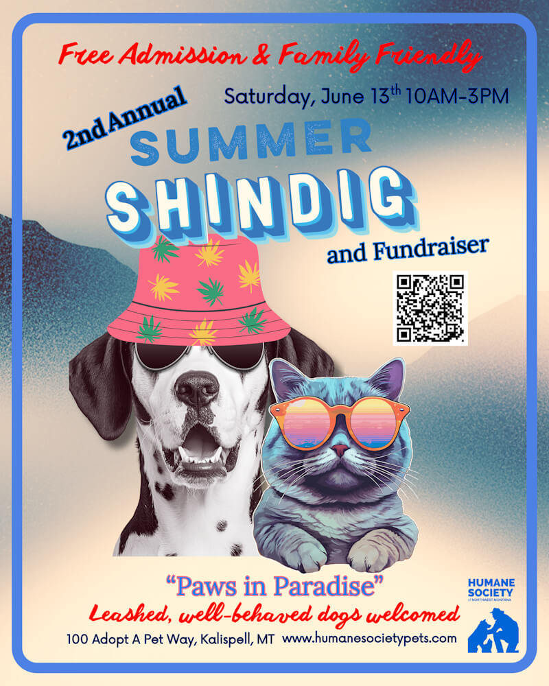 2nd Annual Summer Shindig & Fundraiser &mdash; "Paws in Paradise"